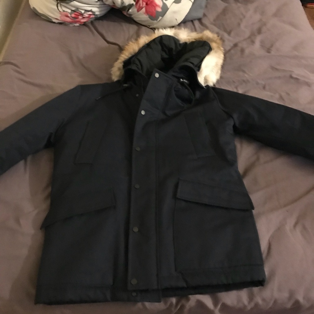Sandro paris parka coat navy,black, olive green
